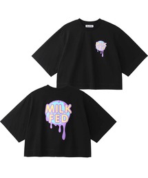 MILKFED. | DRIP LOGO WIDE TOP(Tシャツ/カットソー)