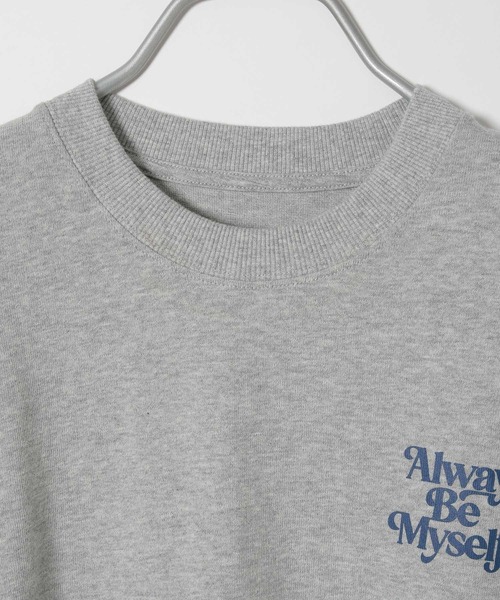 PBLIM(ページボーイリム)の「PAGEBOYLIM/ALWAYSロゴT(Tシャツ/カットソー・レディース・グレー/ブラック/オフホワイト/グリーン・MEDIUM/LARGE)」の17枚目の写真