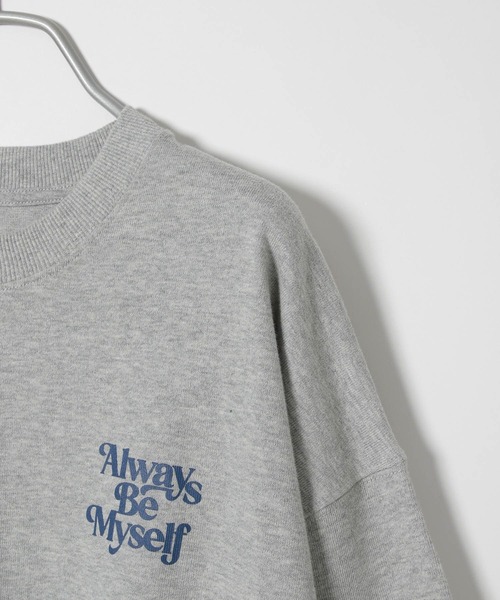 PBLIM(ページボーイリム)の「PAGEBOYLIM/ALWAYSロゴT(Tシャツ/カットソー・レディース・グレー/ブラック/オフホワイト/グリーン・MEDIUM/LARGE)」の14枚目の写真