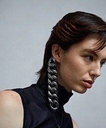 B'2nd | MIKAGE SHIN (ミカゲシン) Ball & Long Chain Ear Cuff(ピアス（両耳用）)