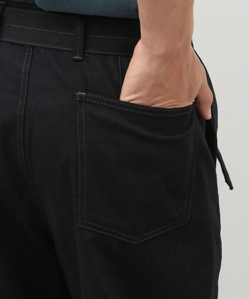 LEMAIRE（ルメール）の「【LEMAIRE / ルメール】TWISTED BELTED PANTS BLACK（その他パンツ・メンズ・ブラック・SMALL/MEDIUM）」の7枚目の写真