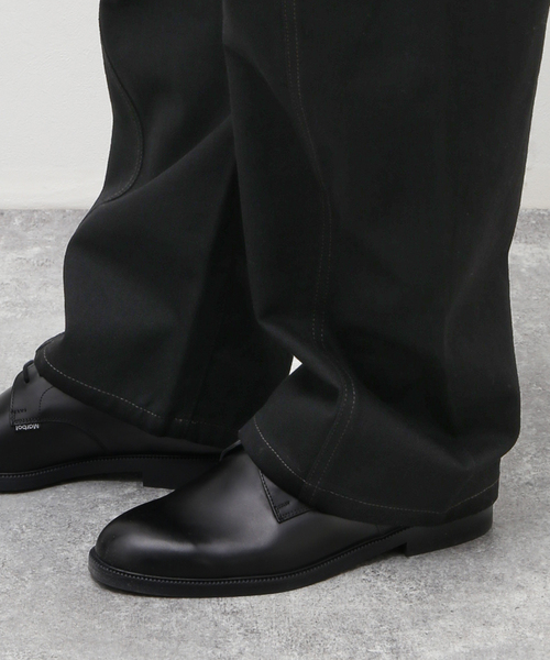 【美品】LEMAIRE ルメール TWISTED PANTS 黒 38 LEMAIRE / HEAVY BLACK DENIM TWISTED BELTED PANTS | THE