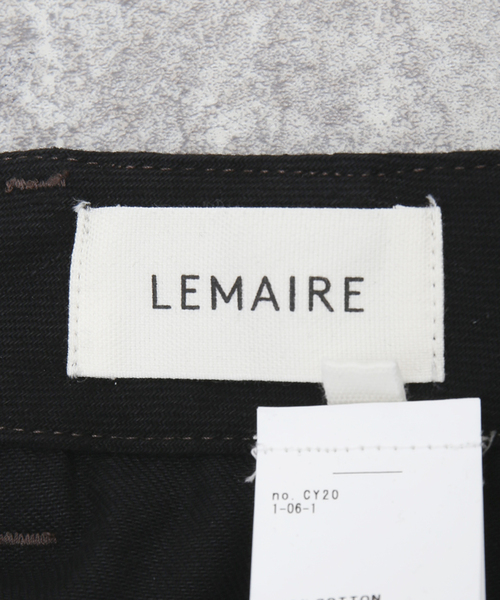 LEMAIRE（ルメール）の「【LEMAIRE / ルメール】TWISTED BELTED PANTS BLACK（その他パンツ・メンズ・ブラック・SMALL/MEDIUM）」の12枚目の写真