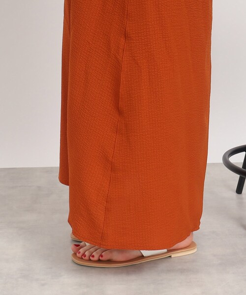 Cutie Blonde（キューティーブロンド）の「◆丈が調節できるキャミワンピース（ワンピース・レディース・オレンジ/ナチュラル/ブラック・00）」の17枚目の写真