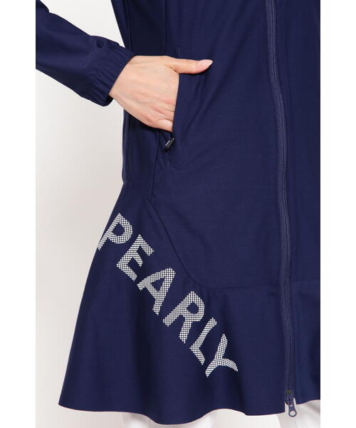 セール】【PEARLY GATES】TEXBRID 格子 フーディコート