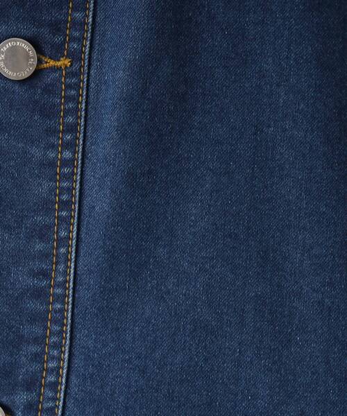 tk.TAKEO KIKUCHI（ティーケータケオキクチ）の「◆フリンジカットデニムベスト（ベスト・メンズ・チャコールグレー/ブルー・88）」の11枚目の写真