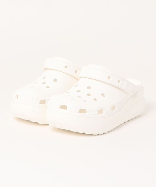 ASBee（アスビー）の「crocs クロックス CLASSIC CUTIE CLOG キッズ厚底サンダル【2WAY】(クラシックキ ...