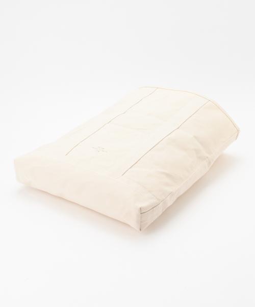 Ray BEAMS（レイビームス）の「20/80 / キャンバス クラッチバッグ（クラッチバッグ・レディース・ホワイト/ネイビー・ONE SIZE）」の15枚目の写真