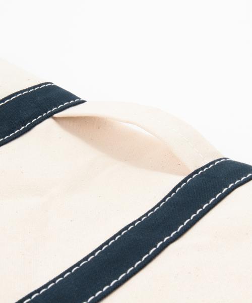 Ray BEAMS（レイビームス）の「20/80 / キャンバス クラッチバッグ（クラッチバッグ・レディース・ホワイト/ネイビー・ONE SIZE）」の13枚目の写真