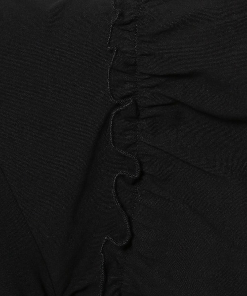 LOWRYS FARM（ローリーズファーム）の「ソデフリルＴシャツＳＳ　 907824（Tシャツ/カットソー・レディース・ホワイト/その他/ブラウン/ブラック・FREE）」の21枚目の写真