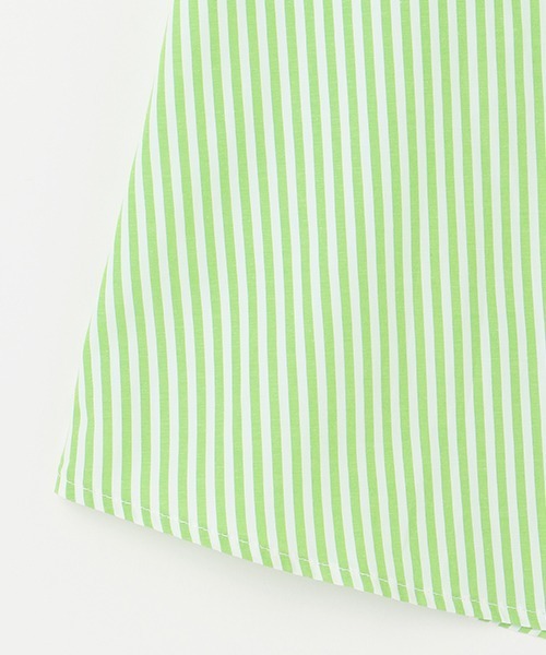 by LOVEiT(バイラビット)の「肩見せ2WAYチュニック丈シャツ(シャツ/ブラウス・キッズ・ピンク/ブルー/ライム・130cm/140cm/150cm/160cm/120cm)」の12枚目の写真
