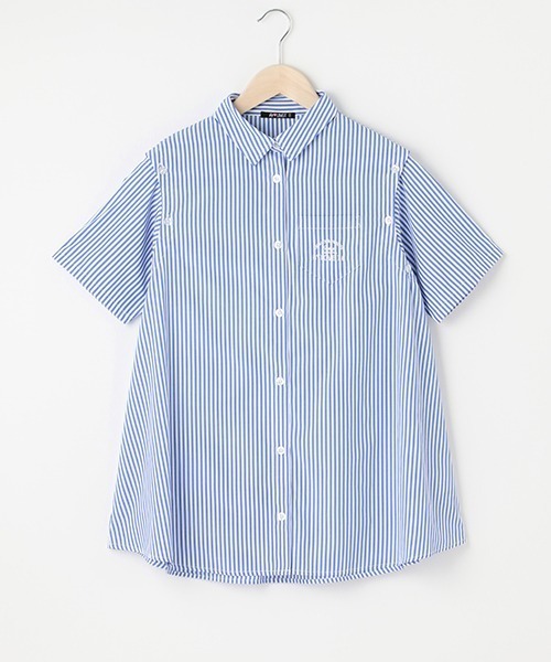 by LOVEiT(バイラビット)の「肩見せ2WAYチュニック丈シャツ(シャツ/ブラウス・キッズ・ピンク/ブルー/ライム・130cm/140cm/150cm/160cm/120cm)」の18枚目の写真