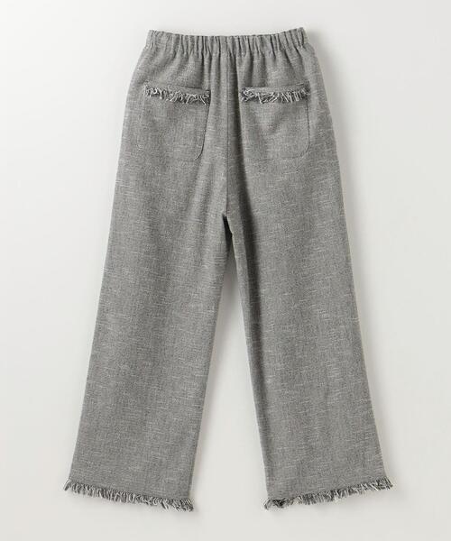 Steven Alan(スティーブンアラン)の「<Steven Alan>COTTON MIX TWEED FRINGE PANTS/パンツ(その他パンツ・レディース・グレー/ベージュ・S/M)」の12枚目の写真