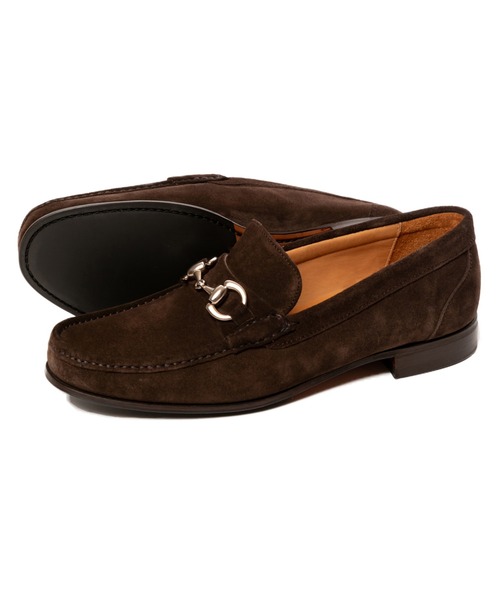 BURBERRY ビットローファー スエード バーバリー ブラック 黒