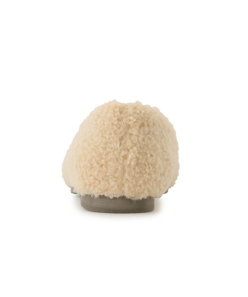 Juze（ジュゼ）の「ボアフラットパンプス（バレエシューズ・レディース・ブラック/ピンク/ベージュ系その他2・23.0cm/23.5cm/24.0cm）」の15枚目の写真