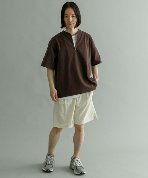 URBAN RESEARCH（アーバンリサーチ）の「『Sサイズあり』ナイロンアクティブタックショーツ（その他パンツ・メンズ・ナチュラル/ネイビー/オリーブ/ブルー・SMALL/MEDIUM/LARGE）」の14枚目の写真