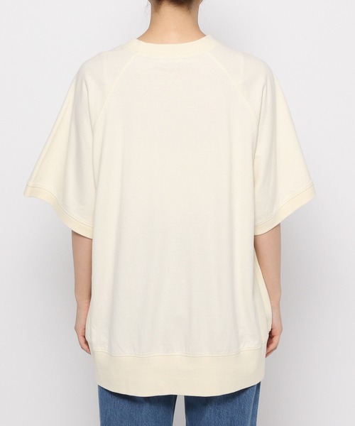 LOWRYS FARM(ローリーズファーム)の「ピグメントBIGプルオーバー 970322(Tシャツ/カットソー・レディース・パープル/アイボリー/グレー/チャコールグレー・FREE)」の19枚目の写真
