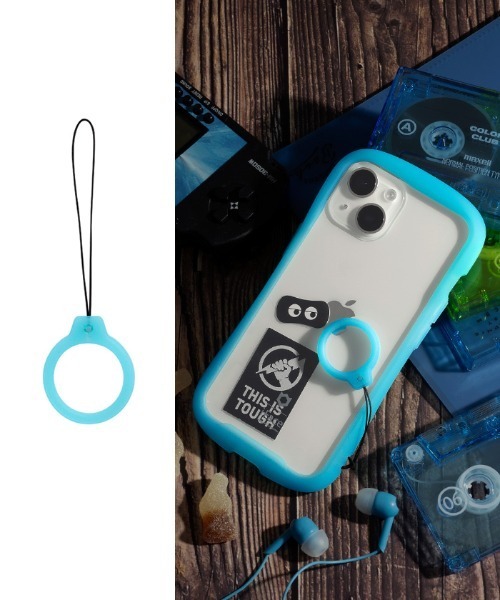 iFace(アイフェイス)の「iFace Reflection Neo Silicone Ring リング ストラップ(スマホグッズ・レディース・パープル/オレンジ/ピンク/クリアイエロー/クリアグリーン/クリアブルー・FREE)」の3枚目の写真