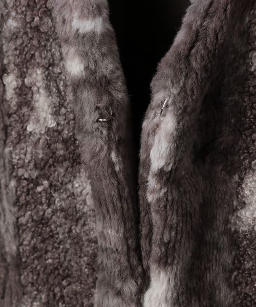 JEANASIS（ジーナシス）の「キリカエガラファーベスト/971039（ベスト・レディース・ブラウン系その他・FREE）」の7枚目の写真