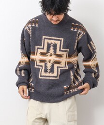 PENDLETON | 【PENDLETON/ペンドルトン】Double Jacquard Crewneck Pullover クルーネックプルオーバー(スウェット)