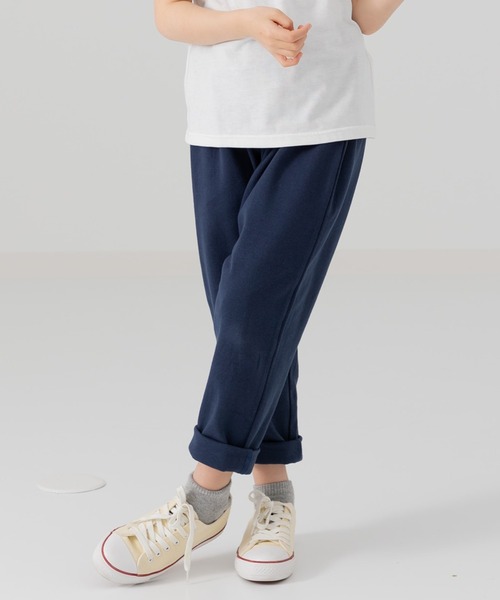 chil2（チルツー）の「ワイドシルエット ストレッチパンツ（その他パンツ・キッズ・グレー/ライトブルー/ネイビー/ベージュ/カーキ/ブルー/ブラック/ミント/マスタード/ホワイト/ワインレッド・110cm/130cm/150cm/80ｃｍ/100cm/90cm/140cm/120cm）」の17枚目の写真