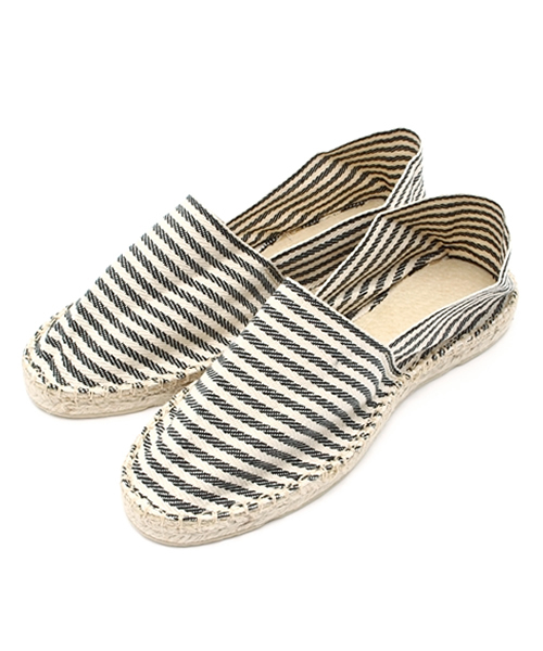 FRAMeWORK（フレームワーク）の「PRODISO エスパドリーユ ボーダー（スニーカー・レディース・サックスブルー/ネイビー/ダークブルー/コバルトブルー・36/37/38/35）」の3枚目の写真