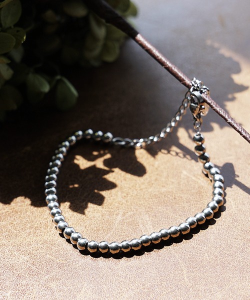 MinoriTY(マイノリティ)の「【MinoriTY】シードチェーンブレスレット メンズ ウィメンズ ユニセックス(ブレスレット・メンズ・シルバー・FREE)」の3枚目の写真