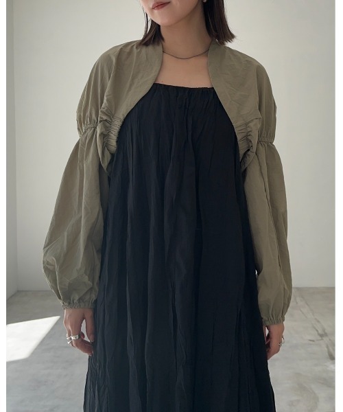 ベルト付きバルーンボレロ（カーディガン/ボレロ）｜leimn（レイムン