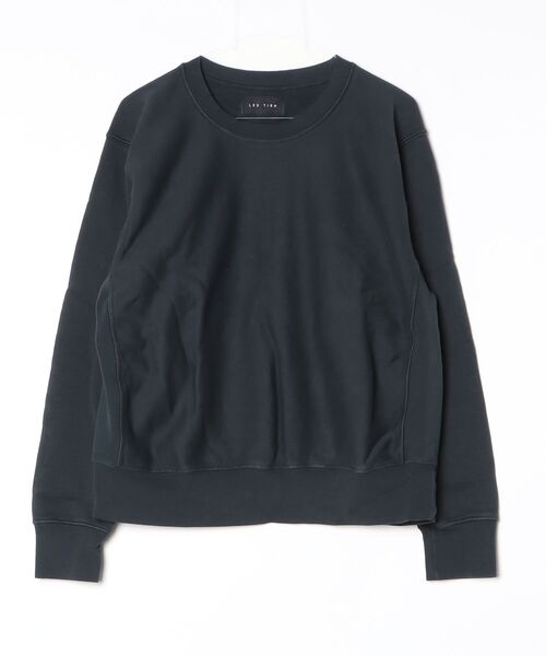 LES TIEN(レスティエン)の「LES TIEN / レスティエン CROP CREW / スウェット (CF-1003)(スウェット・メンズ・ブルー系2/ブラウン系1/ネイビー/ブラック/グレー/レッド系その他/アイボリー/ブラック系その他/オフホワイト/レッド/ブルー系その他/ブルー系その他3/ブラック系その他2/ベージュ・MEDIUM/LARGE/SMALL)」の6枚目の写真