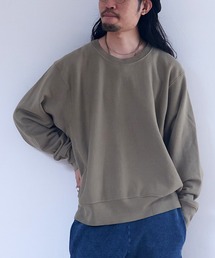 LES TIEN（レスティエン）の「LES TIEN / レスティエン CROP CREW / スウェット (CF-1003)（スウェット）」