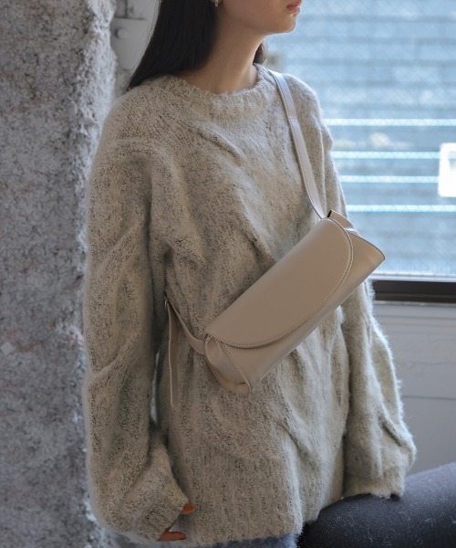 Bab（バブ）の「ランドスケープバッグ（ショルダーバッグ・レディース・アイボリー/ブラック/キャメル・ONESIZE）」の12枚目の写真