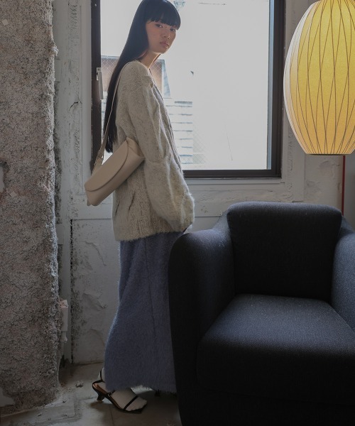 Bab（バブ）の「ランドスケープバッグ（ショルダーバッグ・レディース・アイボリー/ブラック/キャメル・ONESIZE）」の13枚目の写真