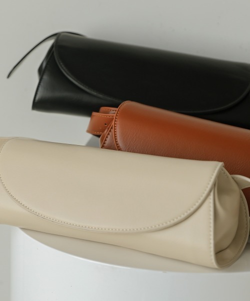Bab（バブ）の「ランドスケープバッグ（ショルダーバッグ・レディース・アイボリー/ブラック/キャメル・ONESIZE）」の8枚目の写真