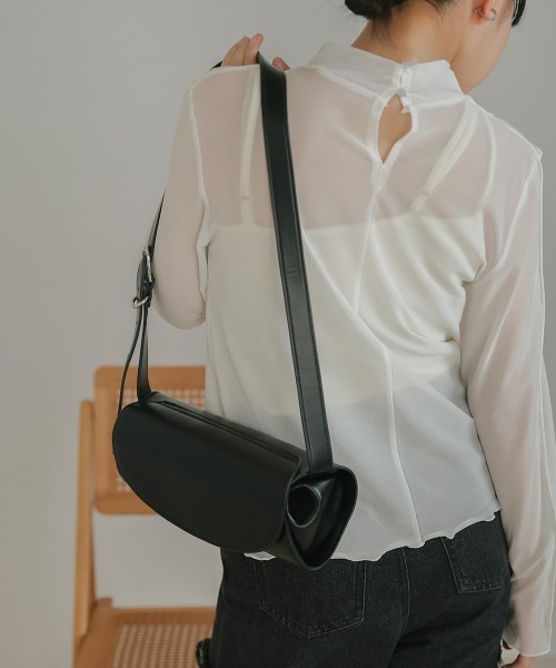 Bab（バブ）の「ランドスケープバッグ（ショルダーバッグ・レディース・アイボリー/ブラック/キャメル・ONESIZE）」の17枚目の写真