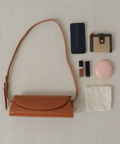 Bab（バブ）の「ランドスケープバッグ（ショルダーバッグ・レディース・アイボリー/ブラック/キャメル・ONESIZE）」の11枚目の写真