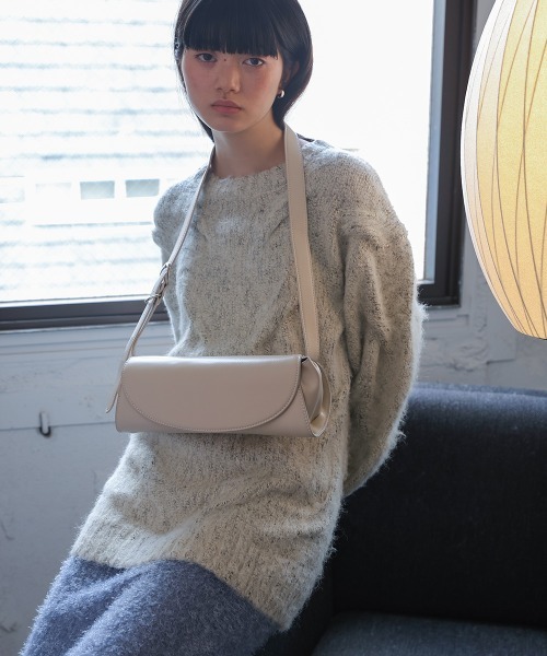 Bab（バブ）の「ランドスケープバッグ（ショルダーバッグ・レディース・アイボリー/ブラック/キャメル・ONESIZE）」の19枚目の写真