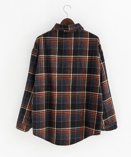 yurikax20クレドナ　オーバーサイズチェックシャツ完売カラー FreeZone シャツ オーバーサイズ チェックシャツ メンズ