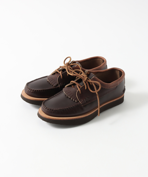 YUKETEN(ユケテン)の「【YUKETEN×JOURNAL STANDARD】別注 Blucher Rocker w/ Kiltie(モカシン/デッキシューズ・メンズ・ブラウン/ブラック・90/85/80/75/95)」の2枚目の写真