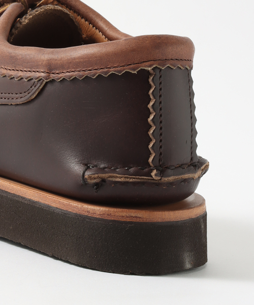 YUKETEN(ユケテン)の「【YUKETEN×JOURNAL STANDARD】別注 Blucher Rocker w/ Kiltie(モカシン/デッキシューズ・メンズ・ブラウン/ブラック・90/85/80/75/95)」の6枚目の写真