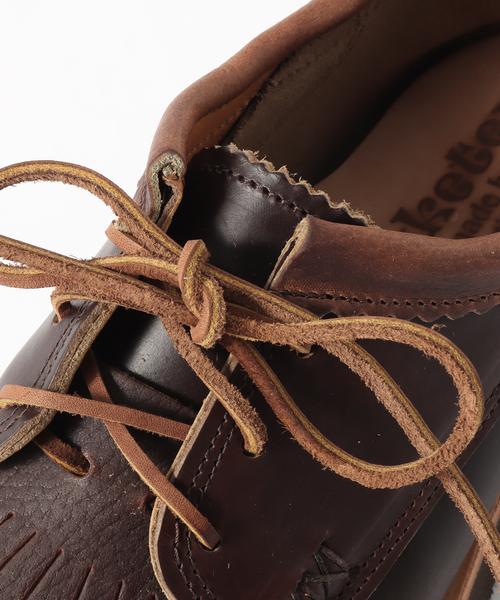 YUKETEN(ユケテン)の「【YUKETEN×JOURNAL STANDARD】別注 Blucher Rocker w/ Kiltie(モカシン/デッキシューズ・メンズ・ブラウン/ブラック・90/85/80/75/95)」の9枚目の写真