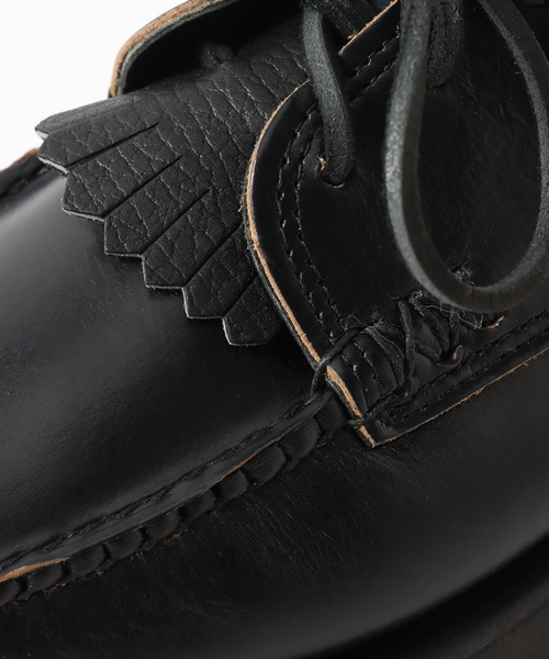 YUKETEN(ユケテン)の「【YUKETEN×JOURNAL STANDARD】別注 Blucher Rocker w/ Kiltie(モカシン/デッキシューズ・メンズ・ブラウン/ブラック・90/85/80/75/95)」の11枚目の写真