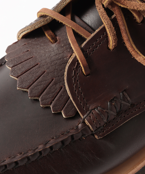 YUKETEN(ユケテン)の「【YUKETEN×JOURNAL STANDARD】別注 Blucher Rocker w/ Kiltie(モカシン/デッキシューズ・メンズ・ブラウン/ブラック・90/85/80/75/95)」の12枚目の写真