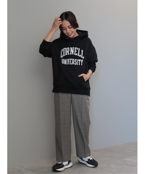 AMERICAN HOLIC(アメリカンホリック)の「Cornell University(R) スウェットパーカー(パーカー・レディース・ブラック・L/M)」の15枚目の写真