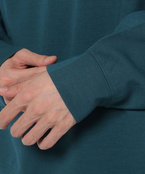 RAGEBLUE（レイジブルー）の「プチ刺繍/切り替えデザインルーズテックパーカー（パーカー・メンズ・グリーン/ブルー/グレー/ホワイト・MEDIUM/LARGE）」の17枚目の写真