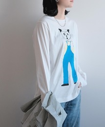 プリント長袖Tシャツ(ロンT)