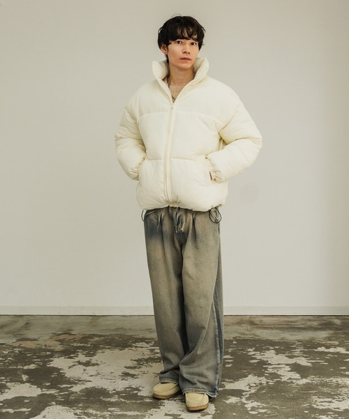 セール】【NULL】エコダウン パデッドジャケット（ダウンジャケット