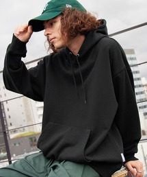BARK MANHATTAN（バークマンハッタン）の「ヘビーウェイトUSAコットン ビッグシルエット 裏起毛プルオーバーパーカー（パーカー・メンズ）」