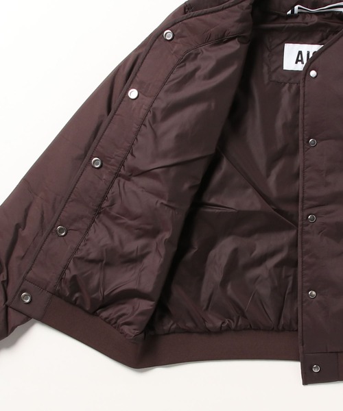 AIGLE(エーグル)の「DUPONT SORONA中綿 撥水 インサレーションVネックジャケット / ダウンジャケット / パファージャケット(ダウンジャケット/コート・レディース・モスグリーン/ネイビー/ブラウン・38/40/36)」の8枚目の写真