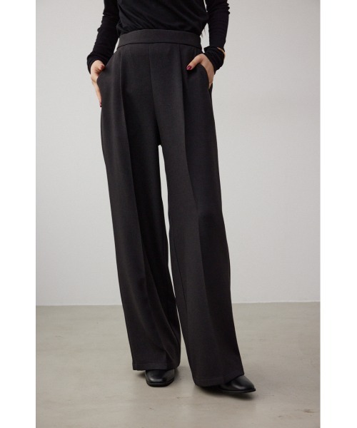 AZUL by moussy（アズールバイマウジー）の「イージーワイドパンツ（その他パンツ・レディース・ブラック/グレー・SMALL/MEDIUM）」の2枚目の写真