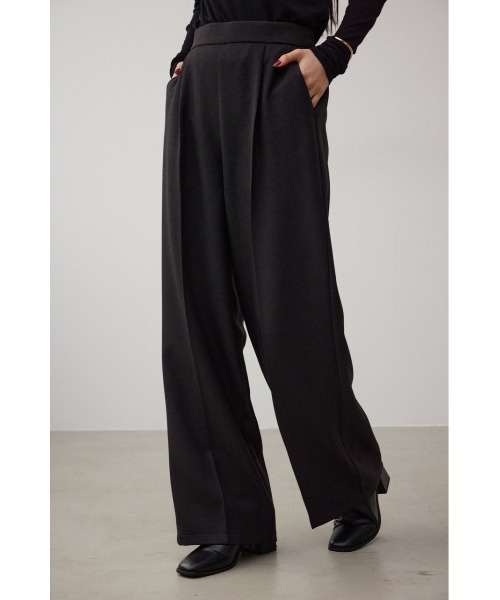 AZUL by moussy（アズールバイマウジー）の「イージーワイドパンツ（その他パンツ・レディース・ブラック/グレー・SMALL/MEDIUM）」の3枚目の写真